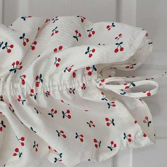 🍒 NWT Fashion Nova Cherries Cut out Dress Ruched XL - Picture 7 of 9